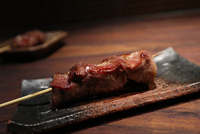 タレの串焼き