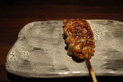 盛り合わせの串焼き