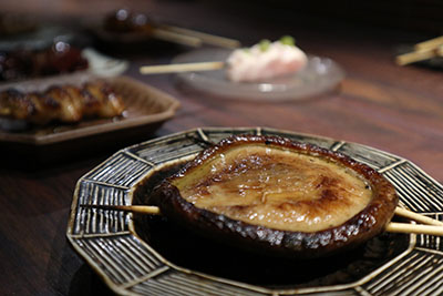 こだわり国産しいたけの串
